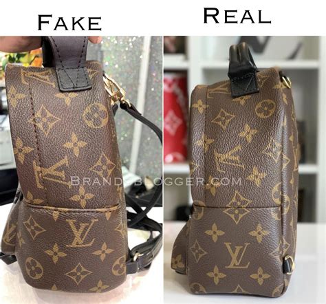 louis vuitton palm springs authintic smaller or bigger then fake|Louis Vuitton Palm Springs Mini Backpack Fake vs Real .